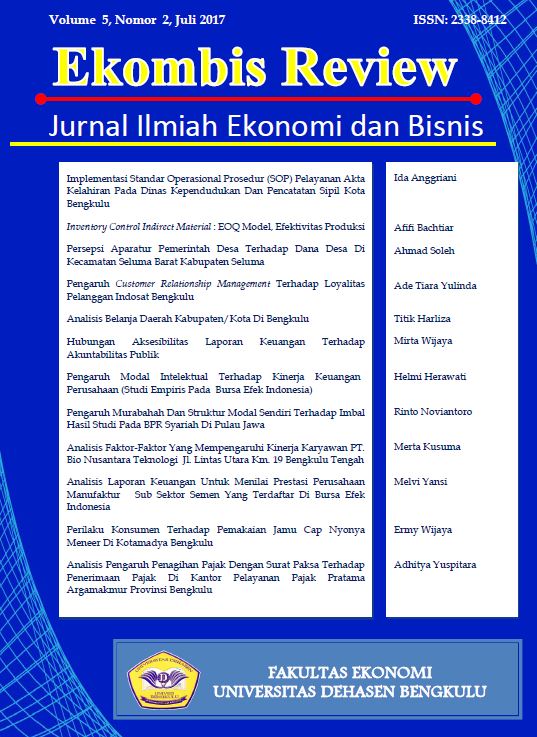 ANALISIS FAKTOR-FAKTOR YANG MEMPENGARUHI KINERJA KARYAWAN PT. BIO ...