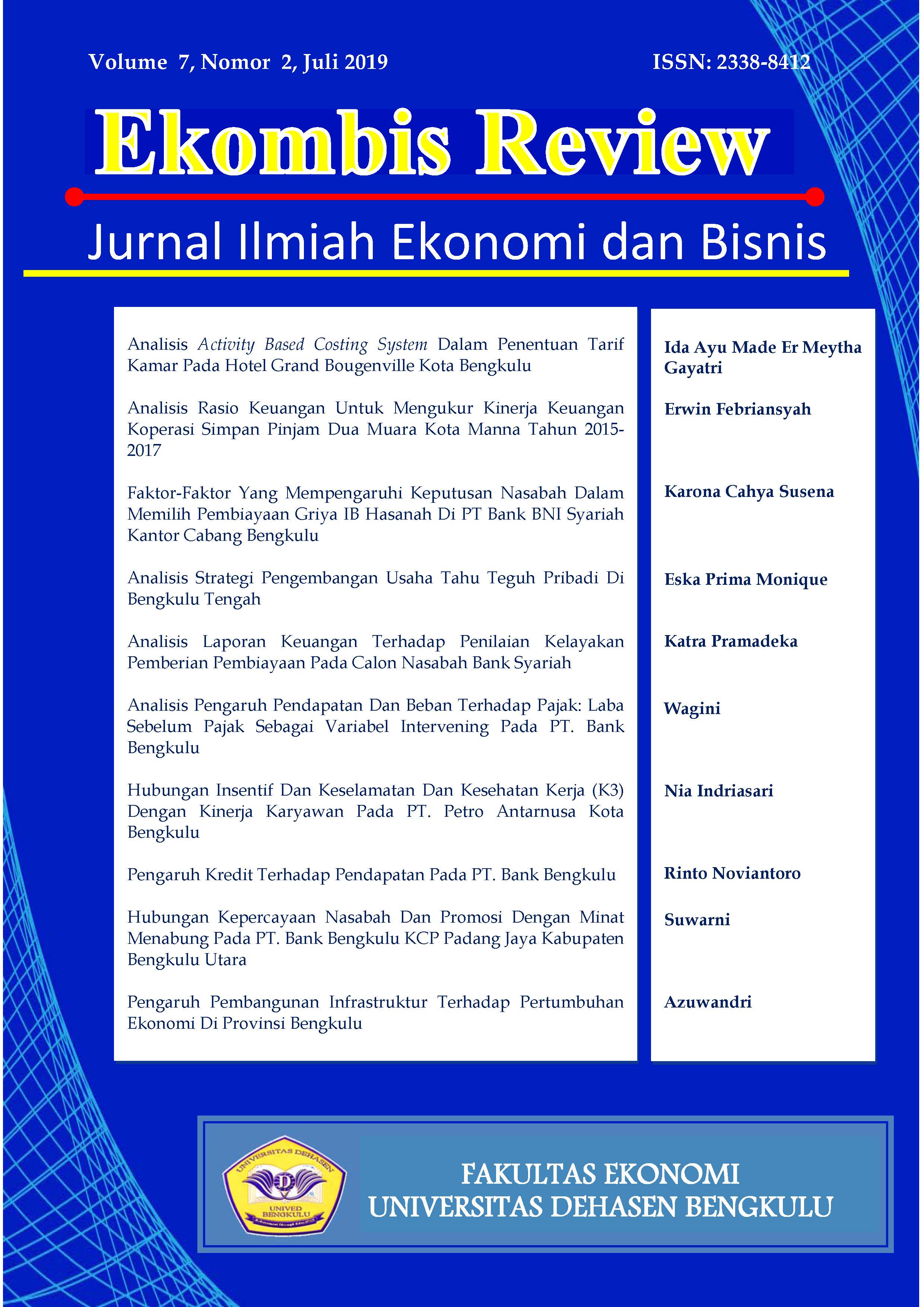 Ekombis Volume 7 Nomor 2 Tahun 2019