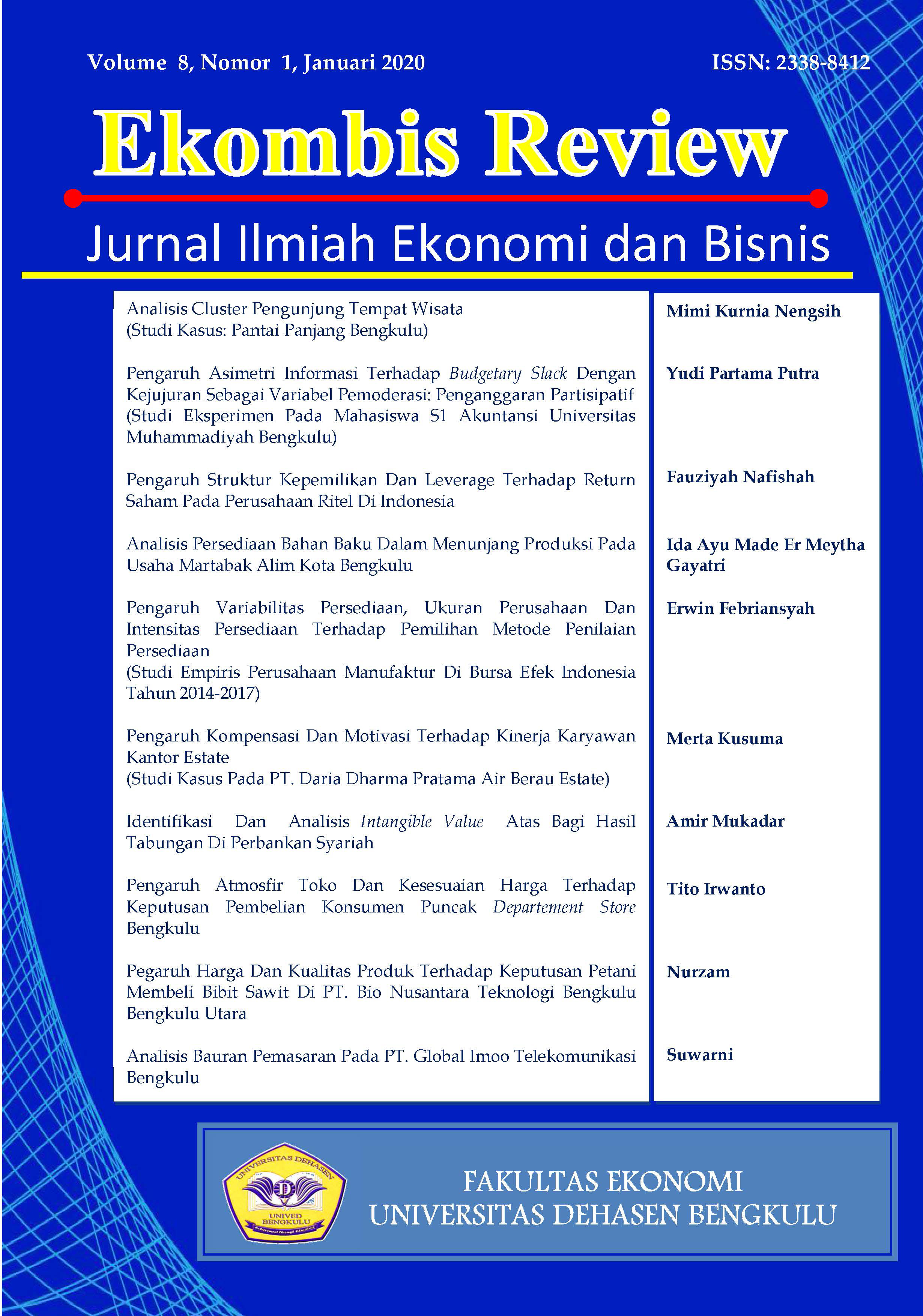 Ekombis Volume 8 Nomor 1 Tahun 2020